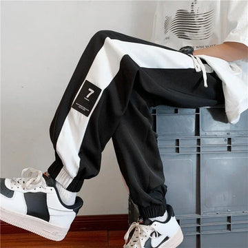 Aidase Summer Thin Harem Goth Trousers Male Sports Pants Original Clothing Essential Big Size Gym Flated Stylish Xxxl Men's Sweatpants aidase-shop